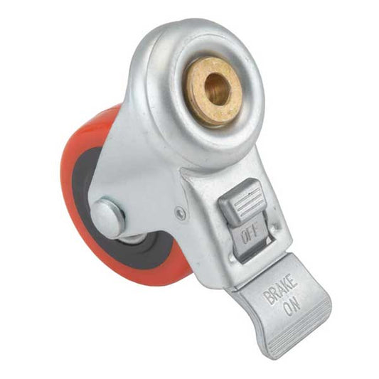 3 HD Caster - Double Locking - Swiveling - 1/2 Mounting Hole