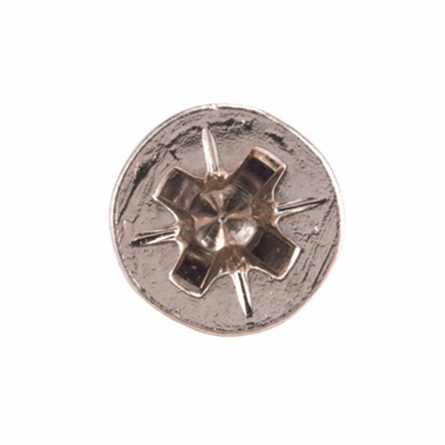 Flat Head Euro Screws - 5 mm - Flat Head - Pozi Drive - Nickel - 100 Piece