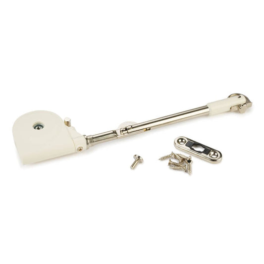 Adjustable Soft Down Lid Stay Model SDS-C301N White