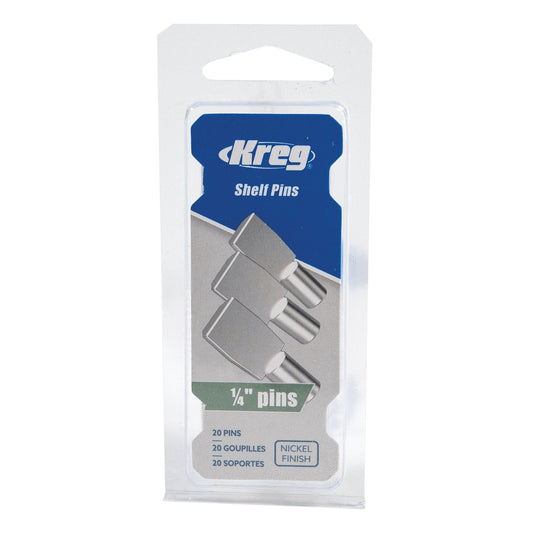 Shelf Pins - 1/4 - 20 Piece